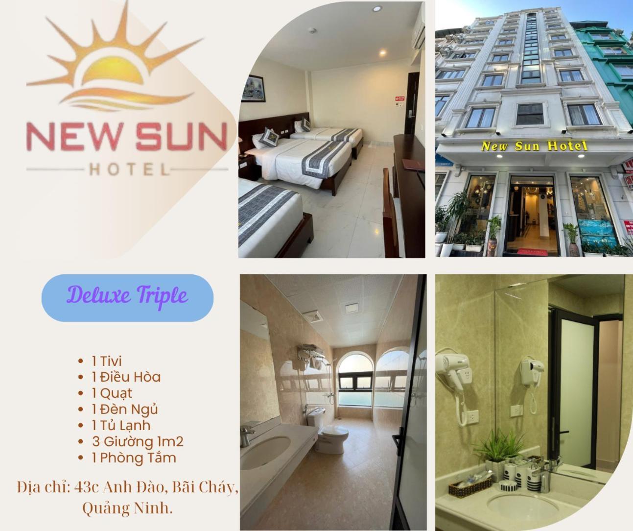 New Sun Hotel Ha Long Eksteriør bilde