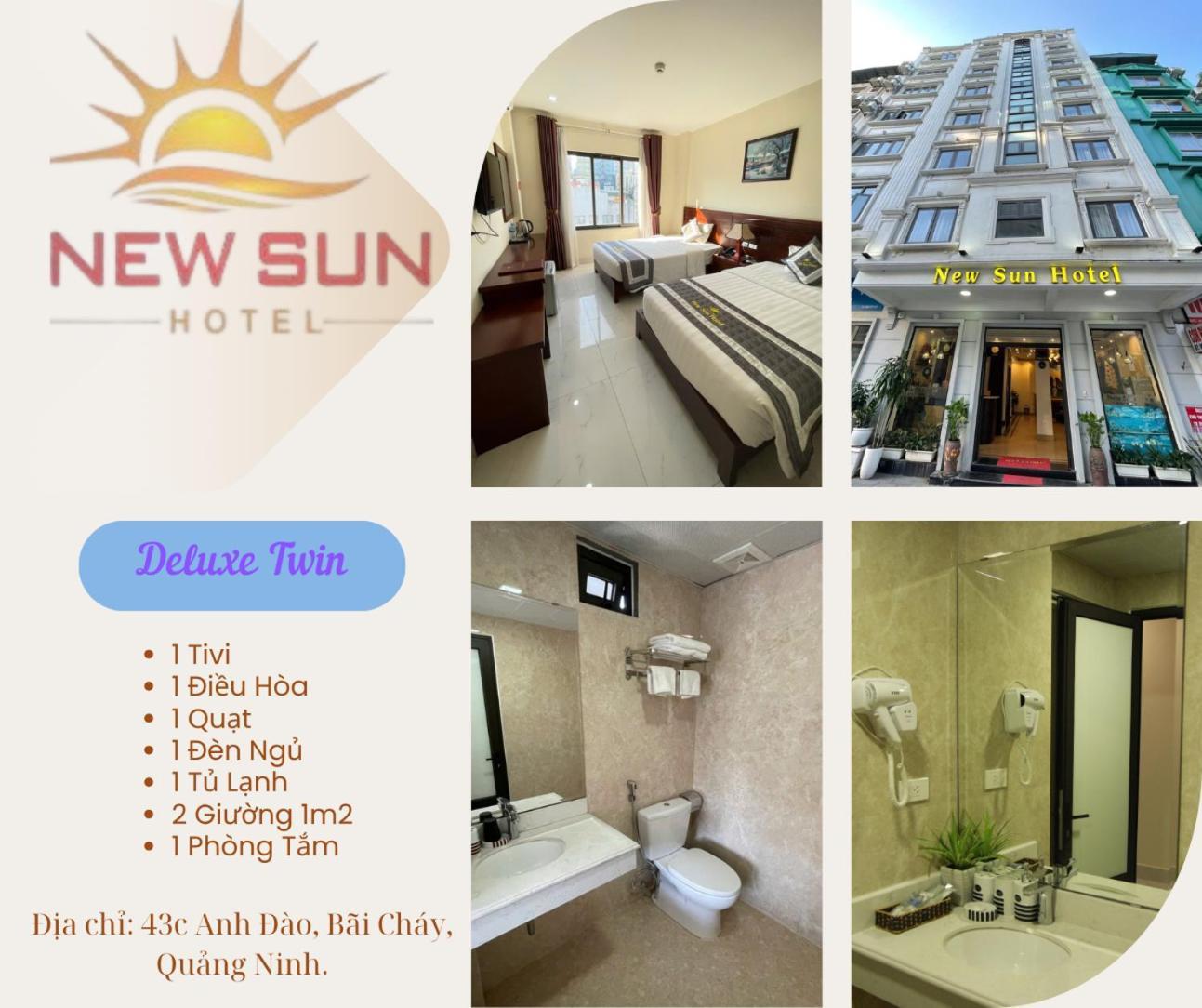 New Sun Hotel Ha Long Eksteriør bilde