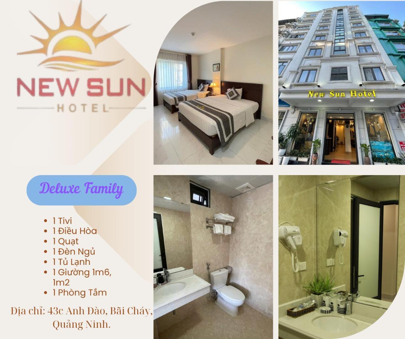 New Sun Hotel Ha Long Eksteriør bilde